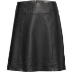 Sorte Korte Selected Femme Korte nederdele i Læder Størrelse XL til Damer 