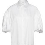 Hvide Selected Femme Kortærmede skjorter med korte ærmer Størrelse XL til Damer 