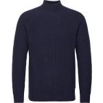 Blå Selected Homme Rullekraver med rullekrave Størrelse XL til Herrer 
