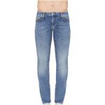 Blå Armani Exchange Slim jeans Størrelse XL til Herrer på udsalg 
