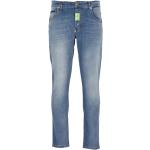 Blå Philipp Plein Skinny jeans i Bomuld Størrelse XL til Herrer på udsalg 
