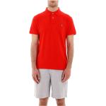 Røde POLO RALPH LAUREN Kortærmede polo shirts i Bomuld med korte ærmer Størrelse XL til Herrer på udsalg 