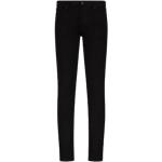 Sorte Armani Emporio Armani Slim jeans i Bomuld Størrelse XL til Herrer på udsalg 