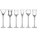 Snapseglas Rom 18 Cm 6 Stk. Klar Home Tableware Glass Shot Glass Nude Lyngby Glas