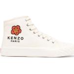 Hvide KENZO Høje sneakers i Læder Med lynlåse Størrelse 43 til Damer på udsalg 