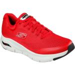 Røde Skechers Herresneakers Størrelse 43 ergonomiske på udsalg 