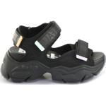 Buffalo Sommer Plateau sandaler i Nappa med bred sål Størrelse 41 Letvægt til Damer 