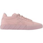 Pinke Casual Off-White Low-top sneakers i Kalvelæder Størrelse 37 til Damer 