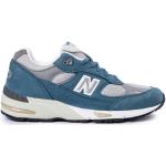 Blå New Balance 991 Herresneakers Størrelse 44 
