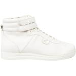 Hvide Geox Høje sneakers i Læder Med lynlåse Størrelse 35 til Damer på udsalg 