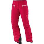Pinke Salomon Outdoor bukser med Gore-tex Størrelse XL til Damer 