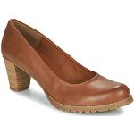 Brune So Size Højhælede sko Hælhøjde 5 - 7 cm Størrelse 44 til Damer på udsalg 