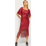 Røde Soaked in Luxury Nederdele i Jersey med Palietter Størrelse XL til Damer på udsalg 