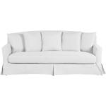 Hvide Beliani Sofaer i Polyester til 3 Personer med Ben på udsalg 