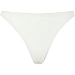 Hvide Bikinitrusser i Jersey Størrelse XL med Striber til Damer på udsalg 