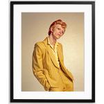 Gule David Bowie SONIC EDITIONS Plakater i Akrylglas 