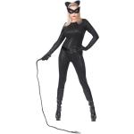 Sort Catwoman Kostume