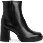 Sorte Elegant Tamaris Læderstøvler i Læder Størrelse 40 til Damer på udsalg 