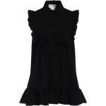 Sorte Korte SPORTMAX Minikjoler i Polyester med Flæser Størrelse XL til Damer på udsalg 