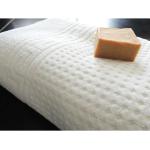 Hvide Håndklæder i Bomuld 100x200 