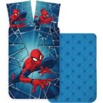 Spiderman sengetøj 140x200 cm - Vendbart betræk med 2 design - 100% bomuld