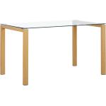 Spisebord 130x80 cm Glas/lystræ TAVIRA