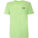 Grønne Sporty Armani Emporio Armani Kortærmede t-shirts i Bomuld med korte ærmer Størrelse XL til Herrer på udsalg 