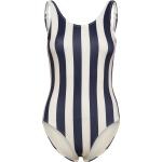 Sport Swimsuit Rana Big Stripes Navy DEDICATED Patterned