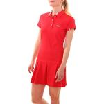 Rødt Tennistøj i Polyamid Størrelse XL med Stretch til Damer 