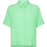 Grønne Soft Rebels Kortærmede skjorter med korte ærmer Størrelse XL 
