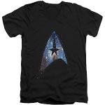 Sorte Star Trek T-shirts Størrelse XL til Herrer 