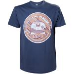 Blå Star Wars BB-8 T-shirts med tryk Størrelse XL 