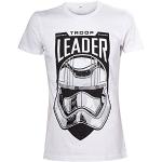 Hvide Star Wars The Force Awakens Bioworld T-shirts med tryk Størrelse XL til Herrer 