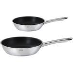 Stegepandesæt Non-Stick Moments Home Kitchen Pots & Pans Frying Pans Silver Rösle