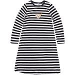 Steiff Girls 0006578 Nightdress 1/1 Striped Long Sleeve Top, Blue (Steiff Marine), 18-24 Months (Manufacturer Size:92)