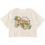 Stella McCartney Kids T-shirt - Cropped - Hvid m. Print