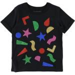 Sorte STELLA McCARTNEY med Glitter T-shirts i Bomuld med Glitter Størrelse 152 til Piger fra Kids-world.dk på udsalg 