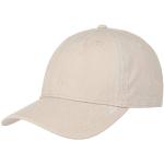 Stetson Ducor Sun Guard Men's Baseball Cap Made of Organic Cotton (Sustainable) Spring / Summer with Sun Protection UV 40+ Stonewashed Look Outdoor. (Ducor Delave Organic Cotton) - beige, size: 54-55