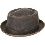 Stetson Odenton Men’s And Women’s Pork Pie Hat, Cotton Fedora, Water-Resistant & Sun Protection, Summer / Winter Hat, Musician Hat - L (58-59 cm)