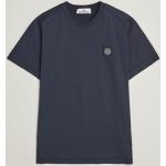 Marineblå Stone Island T-shirts med rund hals i Jersey med rund udskæring med korte ærmer Størrelse XL til Herrer 