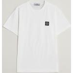 Hvide Stone Island T-shirts med rund hals i Jersey med rund udskæring med korte ærmer Størrelse XL til Herrer 