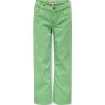 Grønne ONLY Straight leg jeans i Bomuld Størrelse XL til Damer 