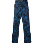 Blå KENZO Højtaljede jeans i Bomuld Størrelse XL med Batik mønster til Herrer på udsalg 