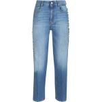Blå STELLA McCARTNEY Mid rise jeans i Bomuld Størrelse XL til Damer på udsalg 