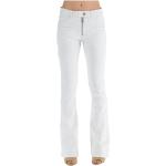 Hvide Courrèges Lavtaljede jeans i Bomuld Størrelse XL til Damer på udsalg 