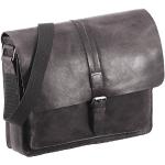 Strellson Blake Briefcase Leather 38 cm Notebook Compartment darkgrey