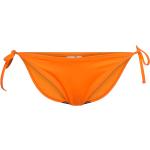Orange Calvin Klein Bikinitrusser med bindebånd Størrelse XL til Damer 