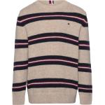 Flerfarvede Tommy Hilfiger Sweaters Størrelse XL med Striber 