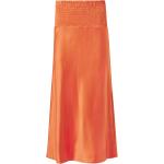 Midi Stylein A-formede nederdele i Satin Størrelse XL til Damer på udsalg 