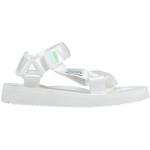 Hvide SUICOKE Sommer Sandaler med velcro Med velcro Størrelse 44 til Herrer på udsalg 